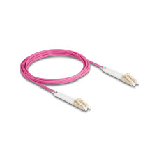 Delock LWL-Patchkabel Multimode LC – LC, OM4, Duplex, 3 m Delock LWL-Patchkabel Multimode LC – LC, OM4, Duplex, 3 m