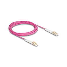 Delock LWL-Patchkabel Multimode LC – LC, OM4, Duplex, 5 m Delock LWL-Patchkabel Multimode LC – LC, OM4, Duplex, 5 m