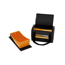 Werkthor Stufenlose Auffahrkeile 2er Set, Orange