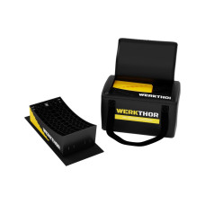 Werkthor Stufenlose Auffahrkeile 2er Set, Gelb