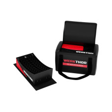 Werkthor Stufenlose Auffahrkeile 2er Set, Rot