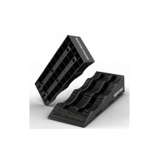 Werkthor Flache Auffahrkeile 2er Set, Schwarz