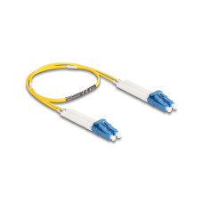 Delock LWL-Patchkabel Singlemode LC – LC, OS2, Duplex, 0.5 m Delock LWL-Patchkabel Singlemode LC – LC, OS2, Duplex, 0.5 m