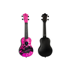 Flight Ukulele Ultra Travel Soprano – Pink Rules Flight Ukulele Ultra Travel Soprano – Pink Rules