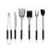 COCON Grillbesteck-Set BBQ, 6-teilig, Silber