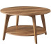 VASAGLE Couchtisch 80 x 45 cm, Braun VASAGLE Couchtisch 80 x 45 cm, Braun