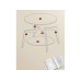 VASAGLE Couchtisch 80 x 45 cm, Braun VASAGLE Couchtisch 80 x 45 cm, Braun