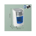 Leitz Bürogeräte Aktenvernichter IQ OptiMax Small Office 350 P-5, 22 l, Weiss