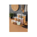 Hermia Vorratsdose 3x 500 ml, 3x 1200 ml, 3x 1750 ml, Weiss