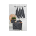 Hermia Geschirrtuch-Set Lola Anthrazit Hermia Geschirrtuch-Set Lola Anthrazit