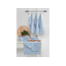 Hermia Geschirrtuch-Set Lola Hellblau