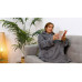 Mediashop Decke Hoodie, Grau Mediashop Decke Hoodie, Grau