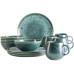 Mäser Frühstücks- & Dessertteller Carellia 12-teilig, Blau