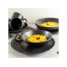 Mäser Frühstücks- & Dessertteller Essential 18-teilig, Schwarz