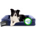 Lumaland Hundebett Indoor Cord M Dunkelblau