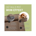 Lumaland Hundebett Indoor Cord S Hellbraun