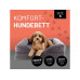 Lumaland Hundebett Indoor Cord S Grau