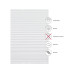 Gardinia EF Plissee Pia 45 x 130 cm, Weiss