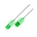 SLIM Slimpatchkabel RJ-45 - RJ-45, Cat 6A, U/FTP, 0.25 m, Weiss