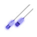 SLIM Slimpatchkabel RJ-45 - RJ-45, Cat 6A, U/FTP, 0.25 m, Weiss