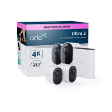 Arlo Überwachungsset Ultra 2 4K UHD VMS5240-200EUS Set 2 Kameras Arlo Überwachungsset Ultra 2 4K UHD VMS5240-200EUS Set 2 Kameras