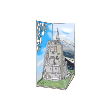 Revell Bausatz Lord o.t. Rings Minas Tirith Revell Bausatz Lord o.t. Rings Minas Tirith
