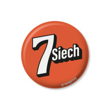 Swissmeme Button 7Siech, 3.8 x 3.8 x 0.5 cm Swissmeme Button 7Siech, 3.8 x 3.8 x 0.5 cm