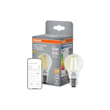 OSRAM Leuchtmittel SMART+ WiFi Classic, E27, 2700 K, filament klar