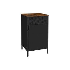 Songmics Kommode 42.5 x 76 cm, Schwarz/Braun Songmics Kommode 42.5 x 76 cm, Schwarz/Braun