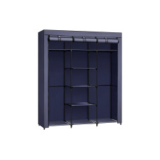 Songmics Regal mit 3 hochrollbaren Türen 150 x 175 cm, Grau Songmics Regal mit 3 hochrollbaren Türen 150 x 175 cm, Grau