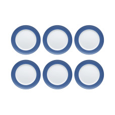 THOMAS Speiseteller Sunny Day 6 Stück,Himmelblau, 27 cm