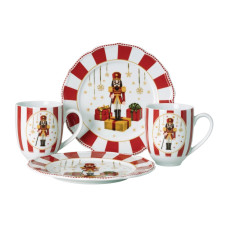 Hutschenreuther Christmas Love Set 4-teilig, Rot Hutschenreuther Christmas Love Set 4-teilig, Rot