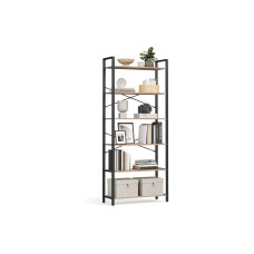 VASAGLE Bücherregal Schwarz VASAGLE Bücherregal Schwarz