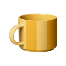 Chic Mic Kaffeetasse Good Mood 280 ml, 1 Stück, Lemonade gestreift Chic Mic Kaffeetasse Good Mood 280 ml, 1 Stück, Lemonade gestreift