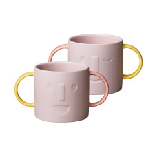 Chic Mic Kindertasse Good Mood Rosa/Gelb Chic Mic Kindertasse Good Mood Rosa/Gelb