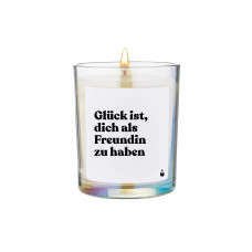 ChattyCandles Duftkerze Glück ist, dich als Freundin zu haben 6.7 x 8 cm ChattyCandles Duftkerze Glück ist, dich als Freundin zu haben 6.7 x 8 cm