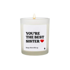 ChattyCandles Duftkerze You're the best sister 6.7 x 8 cm ChattyCandles Duftkerze You're the best sister 6.7 x 8 cm