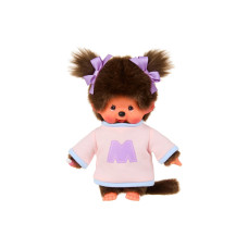Monchhichi Bi-Color Sweater Girl 20 cm Monchhichi Bi-Color Sweater Girl 20 cm