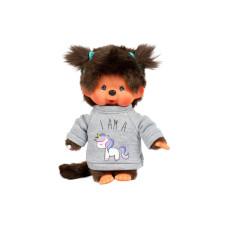 Monchhichi Licorn Sweater Girl 20 cm Monchhichi Licorn Sweater Girl 20 cm