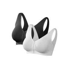 SLIMmaxx Bustier Traum-BH mit Reissverschluss 40/42 (L) schwarz/weiss