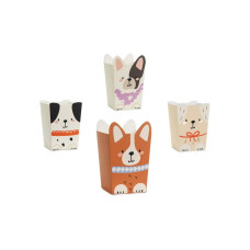 Partydeco Einweg-Schale Hunde 8.7 x 8.7 cm, Mehrfarbig
