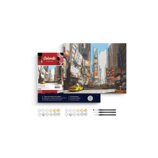 Colorelle Malen nach Zahlen Taxis in New Yorker Skyline Colorelle Malen nach Zahlen Taxis in New Yorker Skyline