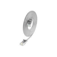 SLIM Slimpatchkabel RJ-45 - RJ-45, Cat 6A, U/UTP, 3 m, Grau SLIM Slimpatchkabel RJ-45 - RJ-45, Cat 6A, U/UTP, 3 m, Grau