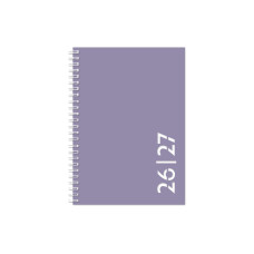 Simplex Schulagenda Colors Weekly A6 2026/2027, Lavendel