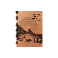 Simplex Schulagenda Recycling-Leather Weekly A5 2026/2027, Explore