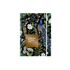 Simplex Schulagenda Emotions Weekly A5 Touch 2026/2027, Peacock