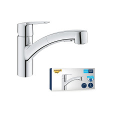 GROHE Küchenarmatur Start 3/8, Messing, herausziehbar