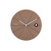 KARLSSON Wanduhr Destacado 28 cm, Mocha Brown