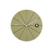 KARLSSON Wanduhr Destacado 28 cm, Olive Green