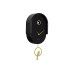 KARLSSON Wanduhr Tweet Black